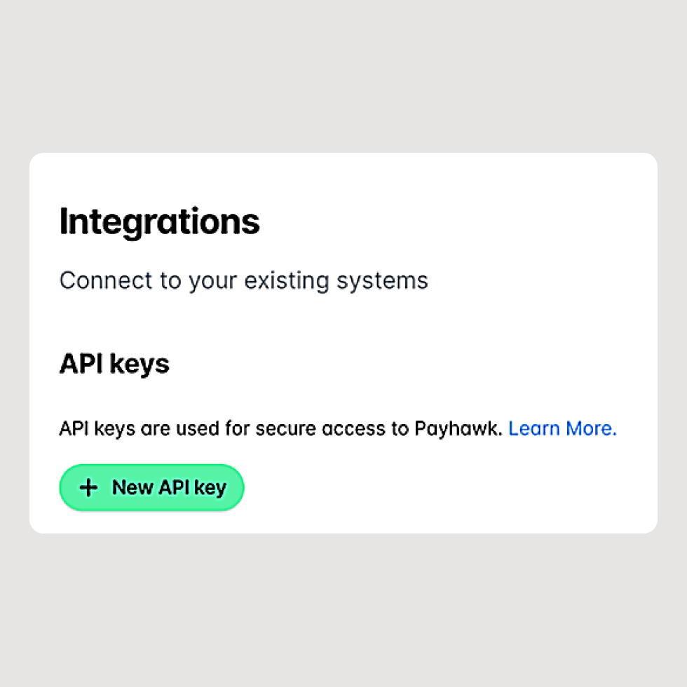 Payhawk Developer APIs - available to all Payhawk customers, supporting integration with existing systems for complete finance workflow automation